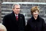 photo album-President Bush and First Lady on Great Wall,Beijing,China(Click to see details)
